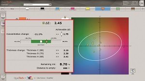 Color management matters 2 ColorTrack UI Screen Ink Strength Anilox Correction