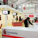 Constantia Flexibles stand at Plastindia 2018. Photo PSA