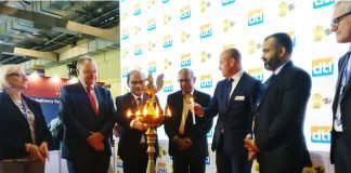 NC Saha, director, India Institute of Packaging inaugurating the trade fairs