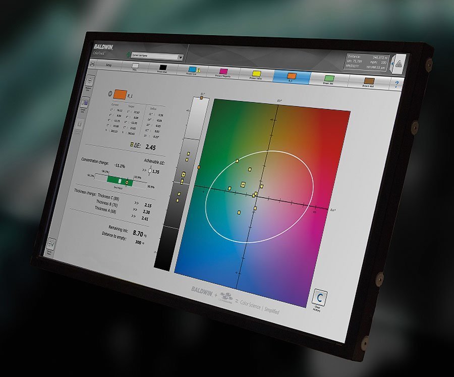 Significant advancements have been added to ColorTrack for monitoring and reporting of production data.