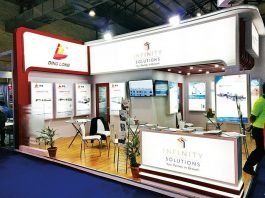 Infinity Solutions stand at IndiaCorr Expo. Photo PSA