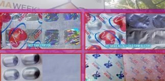 Products displayed by Uflex at CPhI India in Greater Noida, Delhi-NCR