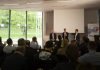 (L to R) Yishai Amir, CEO Landa; Oliver Bruns; CEO Edelmann Group; Ralf Scholzer, InfoTrends Director – Q&A Moderator