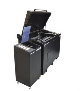 PK ECO Maxi custom-built parts washer with filtration unit for re-cycling the cleaning liquid