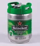 Easy dispensing techniques for containing beverages like beer which can be kept fresh for 30 days after opening. The draught keg gives the consumer the convenience to dispense directly from the keg as the internal pressure remains constant. Due to its intelligent carbon-dioxide pressure system, this keg can be stored away for up to 30 days after initial opening