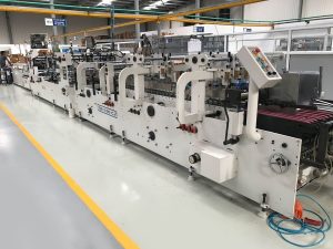 Indore’s fast growing Vijayshri Packaging 1 Brausse TB 1100-C2, folder gluer installed at Vijayshri Packaging. Photo PSA