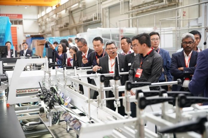 Heidelberg open house Masterwork attaches great importance to high added value in the factory in Qingpu, which is currently around 60 percent, as a means to the best possible control over quality.