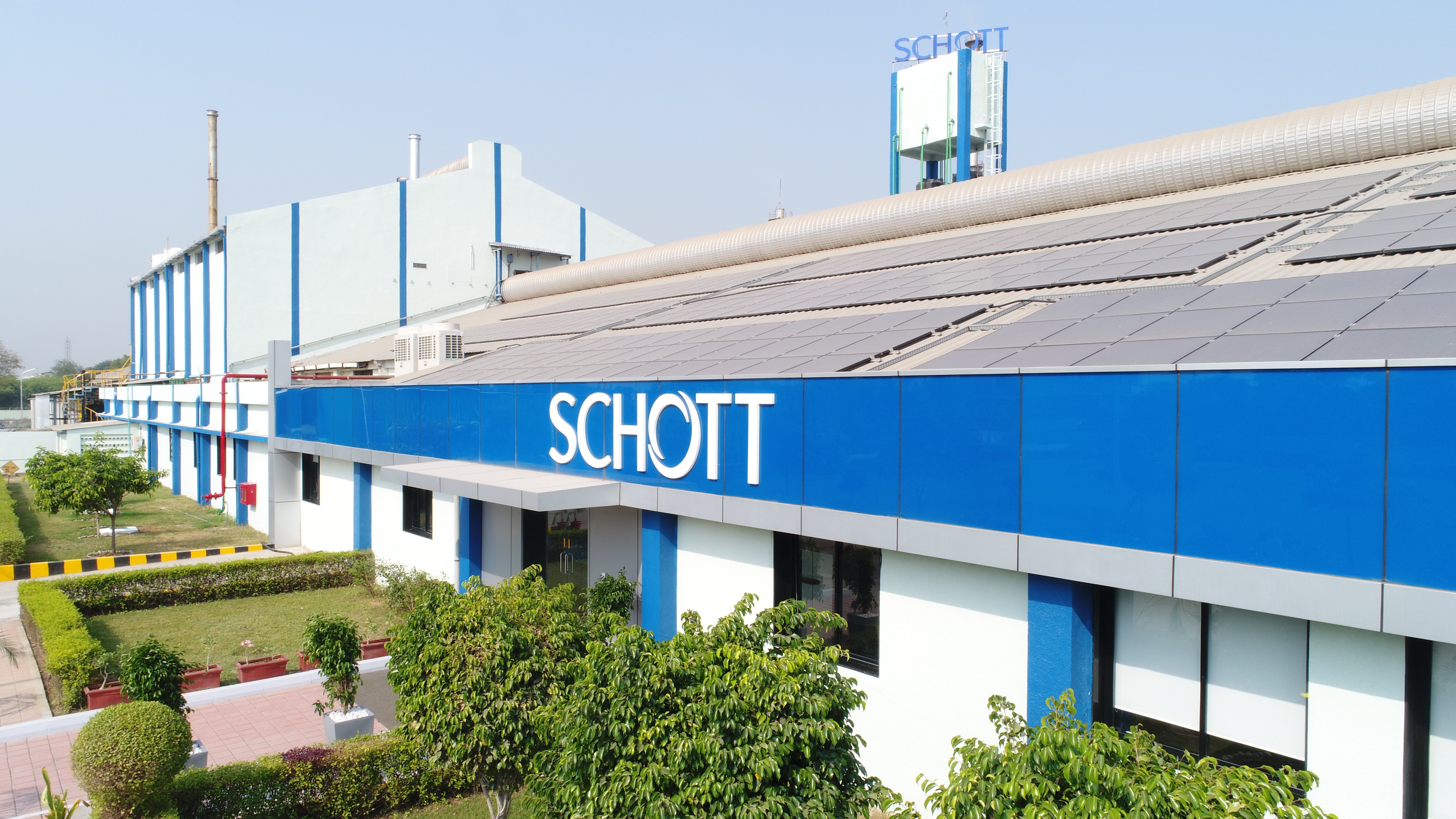 SCHOTT Glass manufacturing unit at Jambusar, India