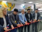 The Gallus Labelmaster 440 being officially inaugurated