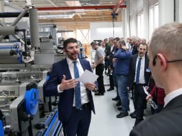Labelmaster demo at Gallus Open House