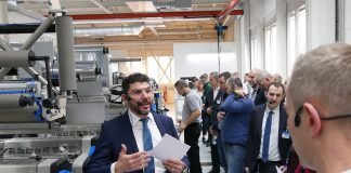 Labelmaster demo at Gallus Open House