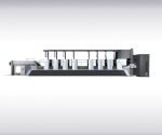 The new Speedmaster drupa 2020 generation – here the Speedmaster XL 106 8-color press with fully automatic printing plate logistics