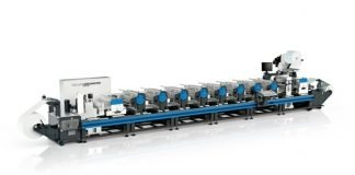 Gallus narrow web label press