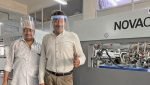 Globe Print n Pack produces PPE face shields on new diecutter Globe Print n Pack have been producing PPE face shields on their new Bobst Novacut diecutter