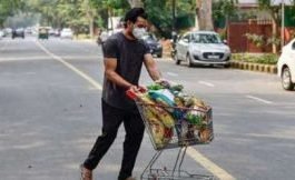 Home delivery of groceries