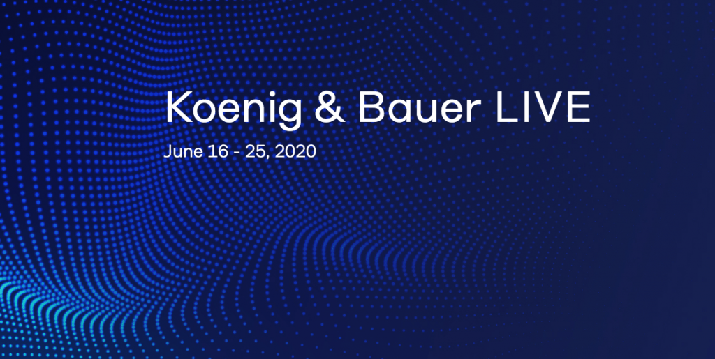 The zen drupa – Screen shot of Koenig & Bauer Live Photo PSA