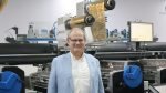 Ferdinand Rueesch at the Heidelberg-Gallus supported Avery Dennision Knowledge Center in Pune in December 2019. Photo PSA