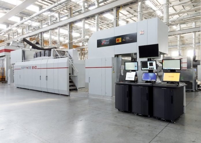 The third Sapphire EVO M press is on its way to a North American customer Photo Kodak
