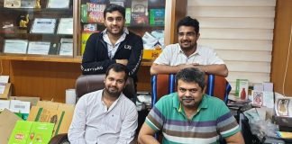 Ravindra Patel with the Jash Packaging team Photo Bobst