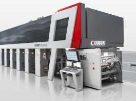 The new Bobst Expert RS 6003 gravure press Photo Bobst