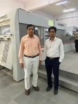 Nagpur’s Sushant Packaging’s 2-year investment plan Sushant Packaging's Shrikant Nagmote and Sameer Nagmote with the Bobst Novacut 106 E 3.0 die-cutter