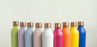 Cool water bottles via https://root7.in/