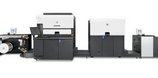 The HP Indigo 6900 digital label press installed at Sai Digistik Labels in Sonepat