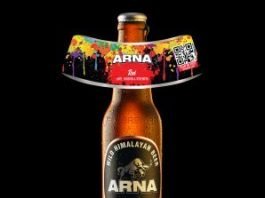 ARNA Beer Augmented Reality label by Chromaprint