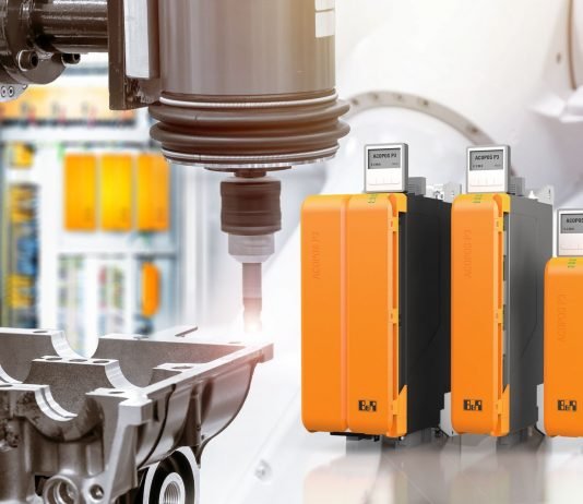 The new Acopos P3 servo drive variant is ideally suited for machines with fast rotating axes