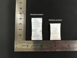 Airnov showcase Rimless Moisture Absorbing Packets at API China