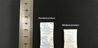 Airnov showcase Rimless Moisture Absorbing Packets at API China