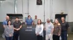 Enterprise Print Group team photo with Mouvent LB702-UV