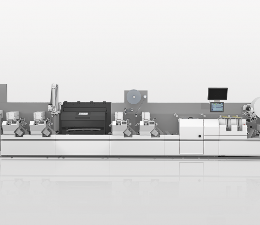 Bobst Master DM5 in-line label press