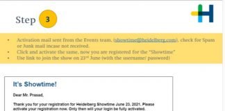 A guide for registration to Heidelberg’s Showtime