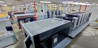 Heidelberg Speedmaster press at the plant of Percetakan Konta