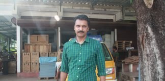 Sabu KP, owner of Kochi-based Five Star Offset Printers. Photo PSA