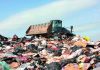 One of the largest landfill sites in the world is in Greece, up to half a kilometre deep