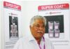 Roy Alex, MD of Newstech at the Pamex stand. Photo PSA