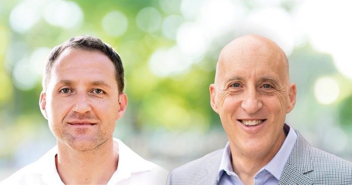 Michelman - Solel-Rankin News Release - High Resolution Image Pasha Solel, Senior Business Development Managerof Michelman(Left) and Gianluigi Rankin, Michelman’s Global Marketing Manager for Digital Printing (Right)