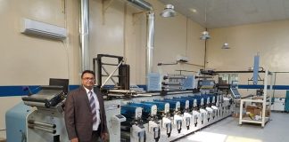 Vinsak installs a complete set of label production equipment at Paramount