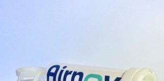 Airnov new rigid plastic tube with desiccant stopper