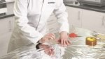 Low surface energy on the metal side, contributes to poor lamination bonding which is easily tested using the standard tape test. Photo Bobst