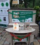 Waste Warriors furniture made from recycled Tetra Pak cartons