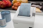 Koehler Paper’s Blue4est thermal paper working perfectly with the Epson TM‐T88VI receipt printer
