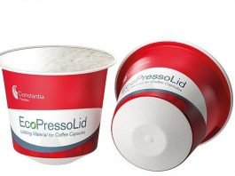 Constantia coffee capsule lid compostable