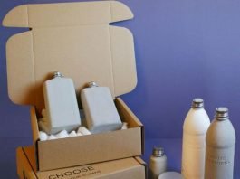 HP Choose Packaging bottles