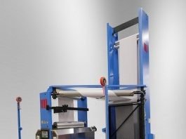 Martin Automatic’s MBS automated butt splicer and LRD rewinder machine