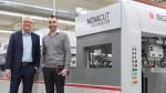 Höhn Display + Packaging installs Bobst Novacut 106 ER Höhn Display + Packaging Operations manager Markus Laepple (right) and Hans Dreistein (Bobst Meerbusch) with the Bobst Novacut 106 ER flat-bed die-cutter with the new Accuregister’ contactless’ sheet-feeding