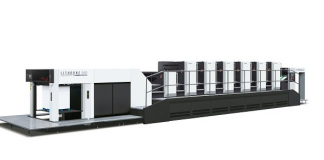 Komori India is planning to promote its Lithrone GL-640 machine at the PrintPack Show Photo: Komori India