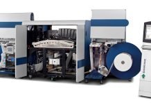Domino’s N610i digital inkjet label press for self-adhesive and shrink-sleeve labels. Photo: Domino Printech India